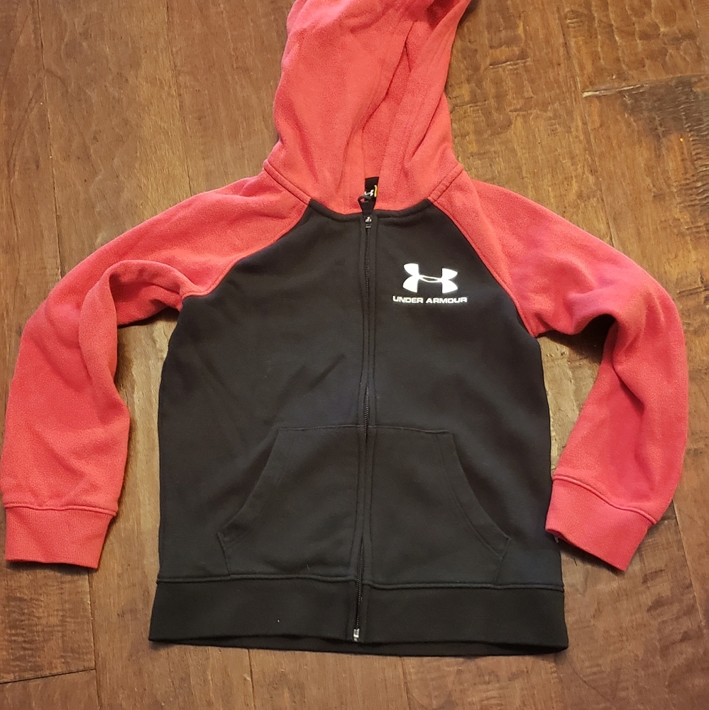 UA zip up hoodie boys